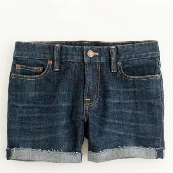 J.Crew hipslung denim shorts - Picture 1 of 6
